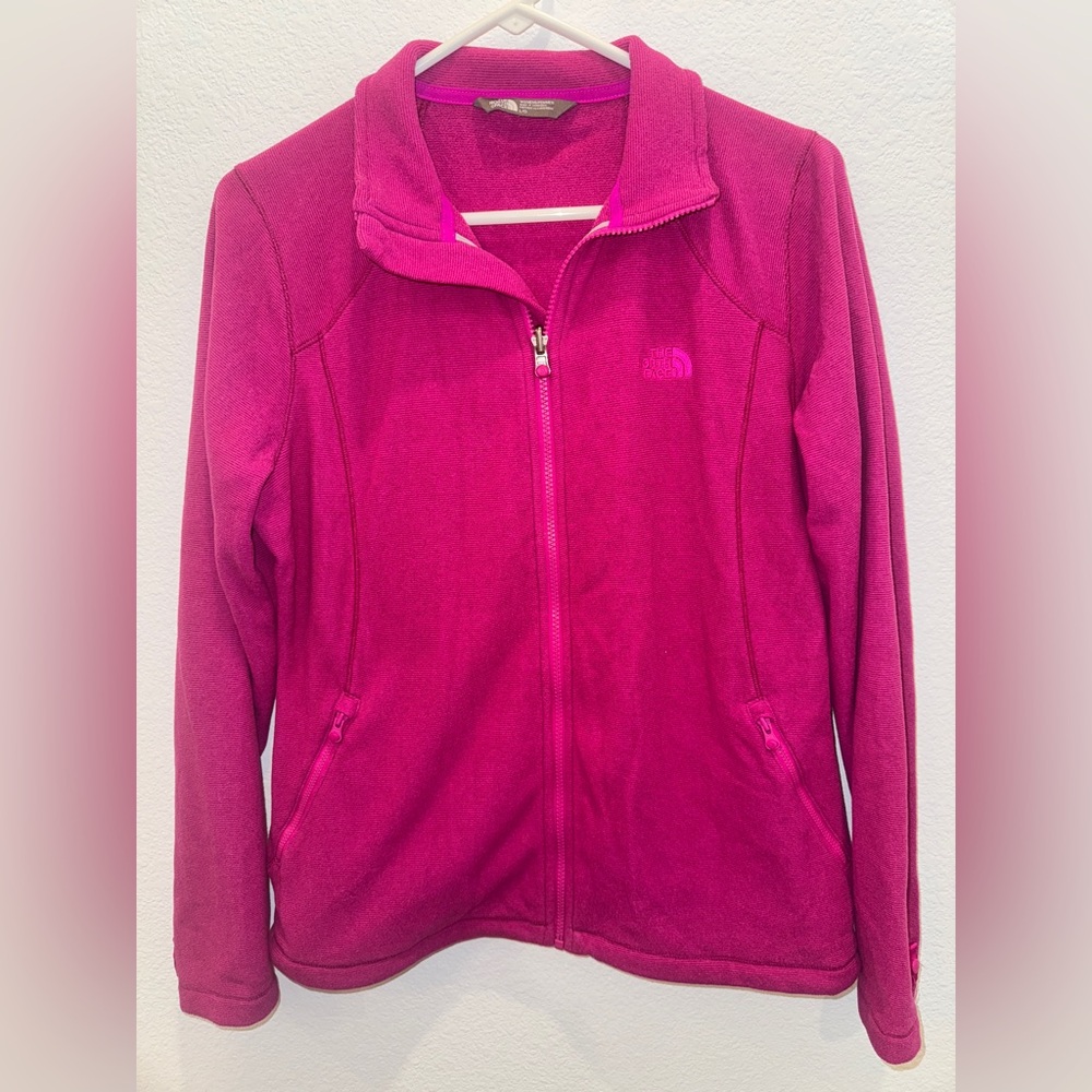 The North Face Magenta Fleece Jacket